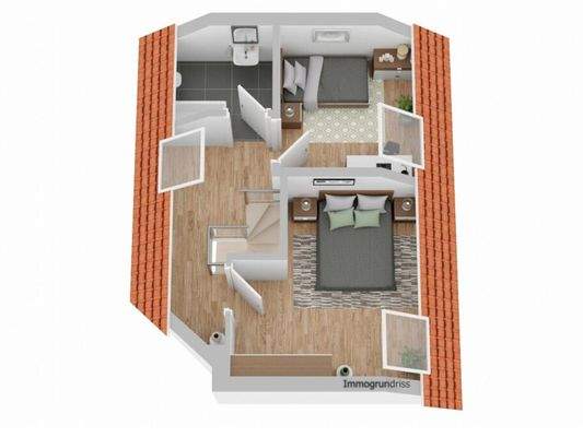 Untere Etage Maisonette