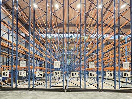 fahrbares Hochregallager