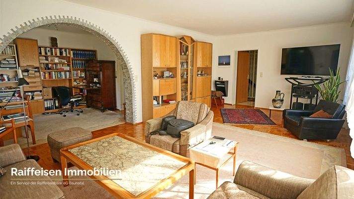 RAIBA IMMO - Wohnen am Sonnenhang 1 -Wohnzimmer und Büro