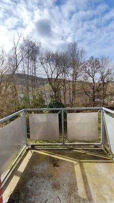 Balkon mit Landschaftsblick