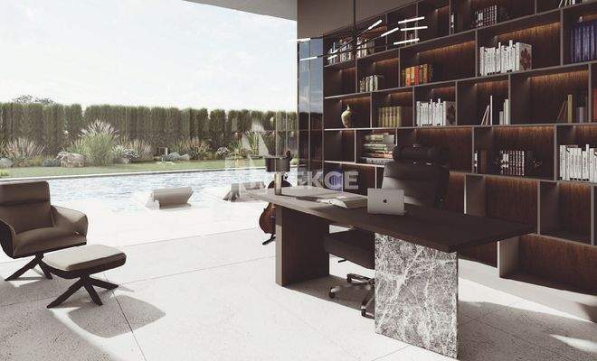 Detached Villa with Pool on a Large Plot in İzmir Urla