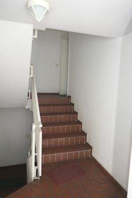 gepflegtes Treppenhaus