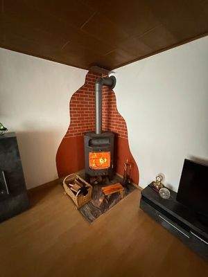 Holzofen Wohnzimmer