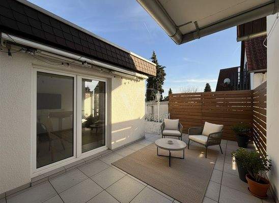 Wohnbeispiel: Terrasse in Süd-Ost-Ausrichtung 
