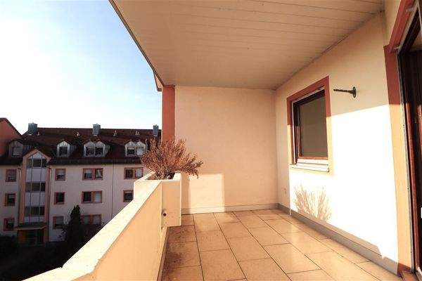 Kuschel-Ecke in der Loggia