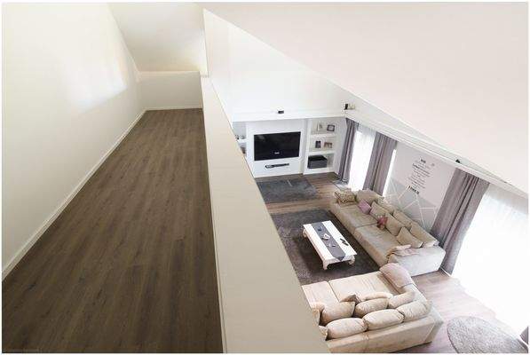 Galerie über Wohnbereich