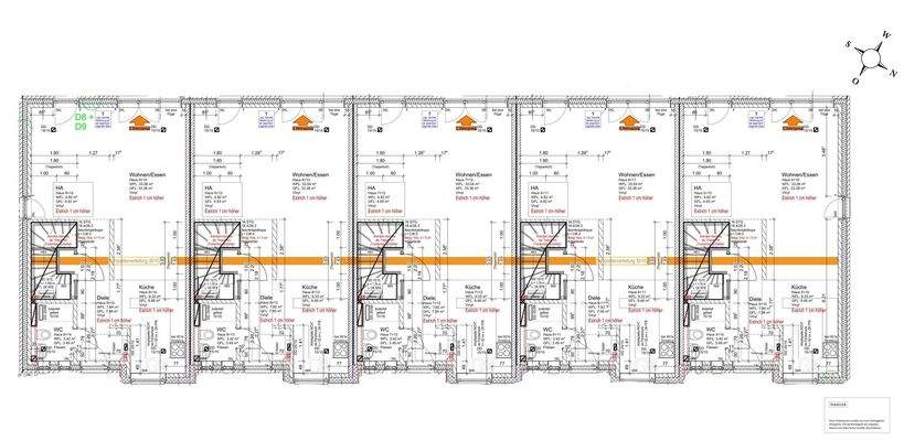 EG Haus 2 & 3, Einheiten 5-14