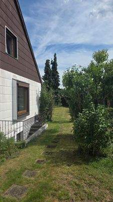 Außenansicht Kellerzugang