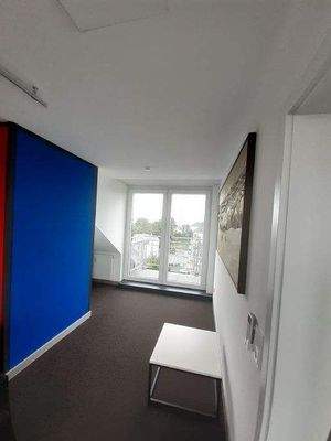 Detail im Schlafraum mit Balkon