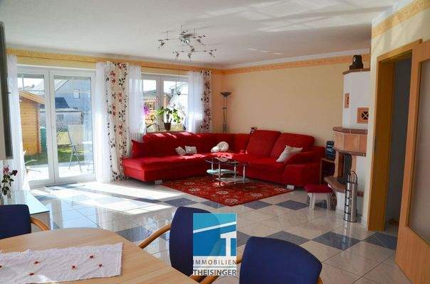 Wohnen mit Ausgang auf die Terrasse