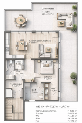 Penthouse Wohnung Nr. 10