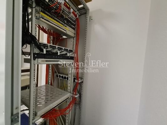 EDV-Raum mit EDV-Rack