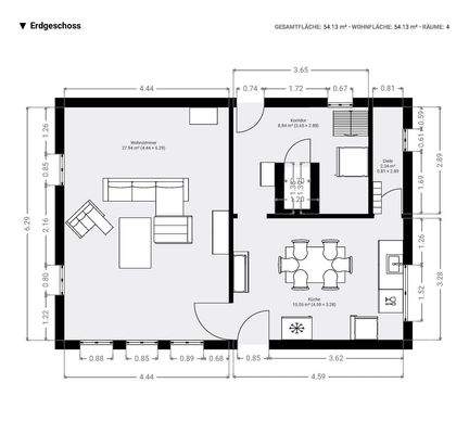 Grundriss Erdgeschoss