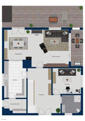 Grundriss EG Exposé