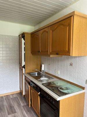 Küche in großer Wohnung