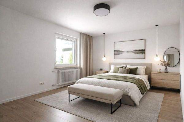 Visualisierung Schlafzimmer