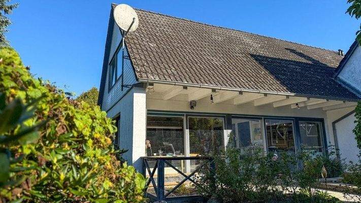 Terrassenereich Büroeinheit