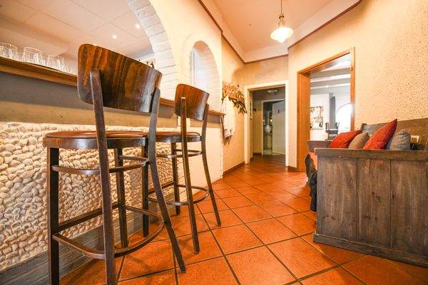 Gang zum hinteren Bereich