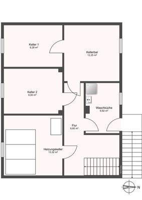 Grundriss Keller