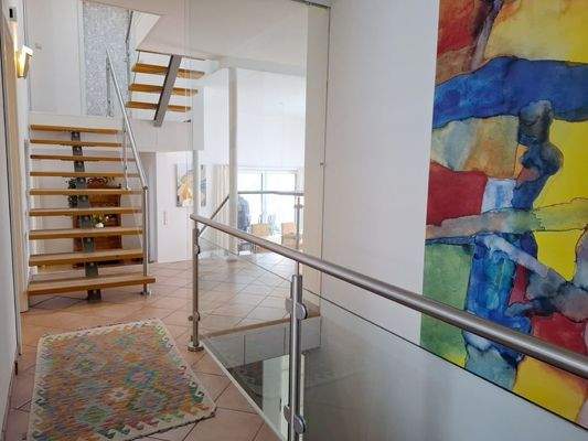 Flur mit Treppenhaus