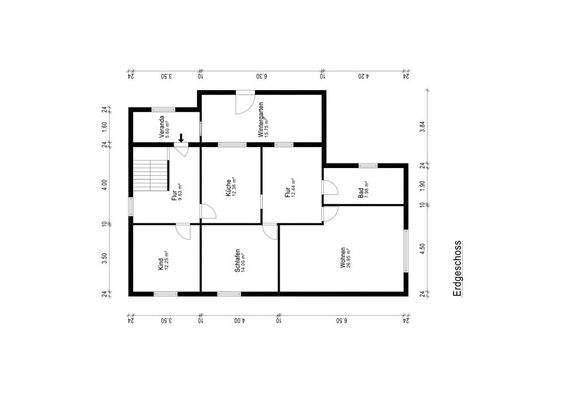 Grundriss Erdgeschoss