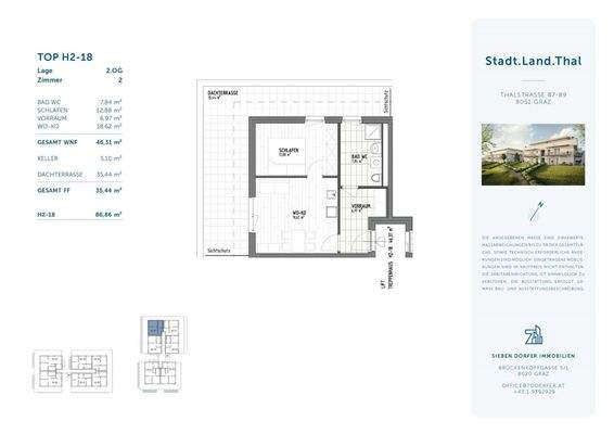 Verkaufsplan H2-18 - Projekt Stadt.Land.Thal