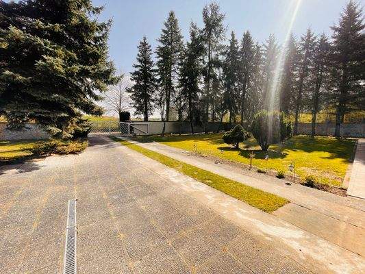 Blick in Richtung Ein/Ausgangsbereich