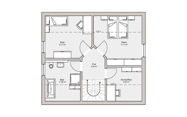 Grundriss Dachgeschoss