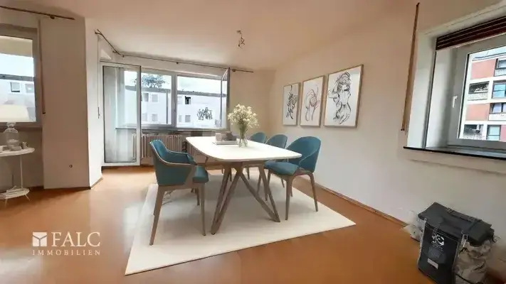 Wohnzimmer KI generiert