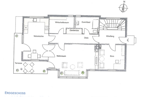 Grundriss Erdgeschoss
