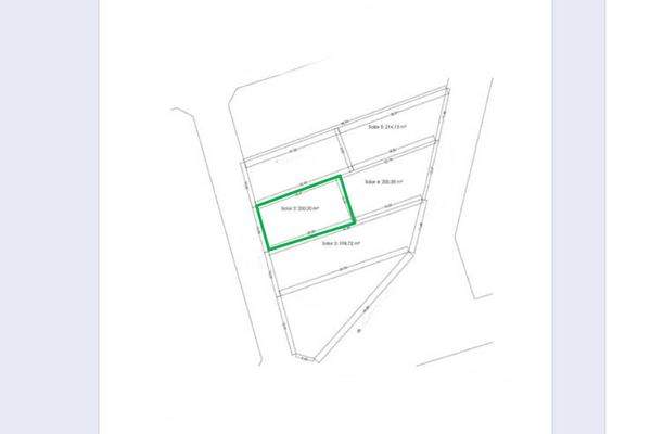 Lageplan des Grunstück