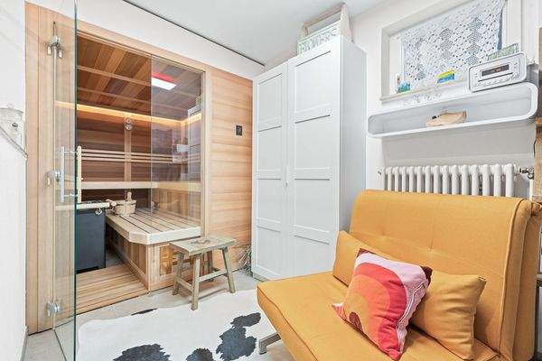 Oasen (Sauna) im Gartengeschoss