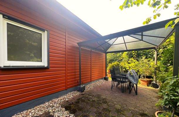 2. Terrasse auf der Rückseite