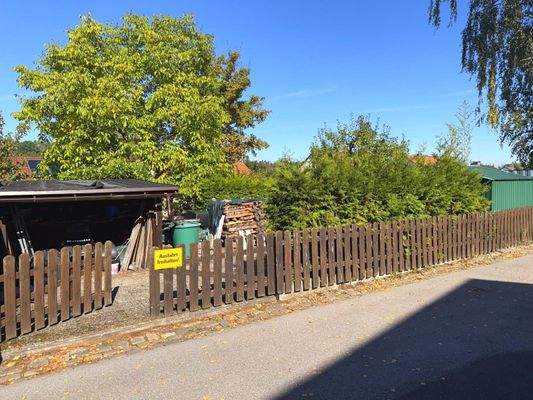 Zufahrt Grundstück Süden