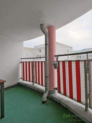 Balkonausblick im Dezember