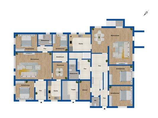 Grundriss Erdgeschoss