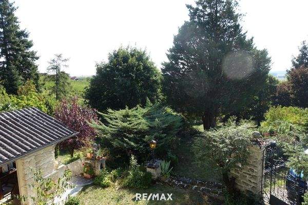 Ausblick von der Terrasse