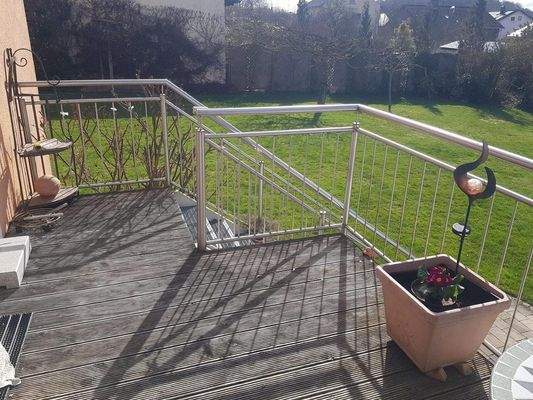 Terrässchen vor Küche