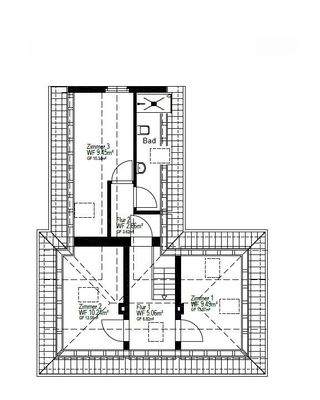 Grundriss Dachgeschoss
