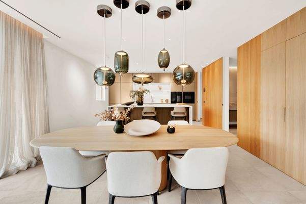 Dining area in villa in Portals Nous