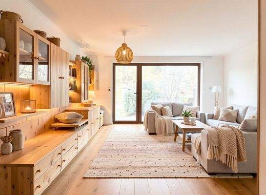 Wohnzimmer - (KI generiert)