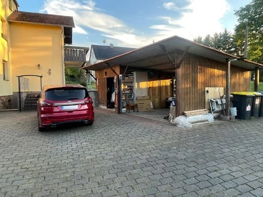 Blick in den Hof