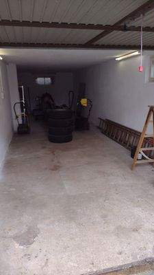 die 2. Garage mit Überlänge