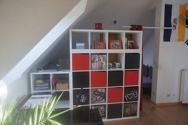 Abtrennung zum Schlafbereich