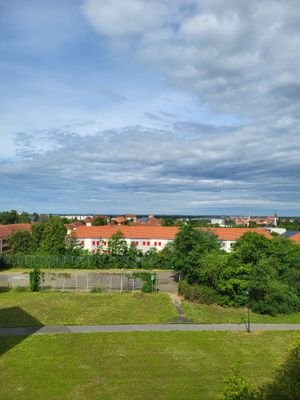 Aussicht vom Balkon