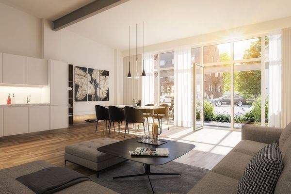 Moderne Loftwohnung Interieur