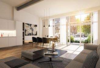 Moderne Loftwohnung Interieur