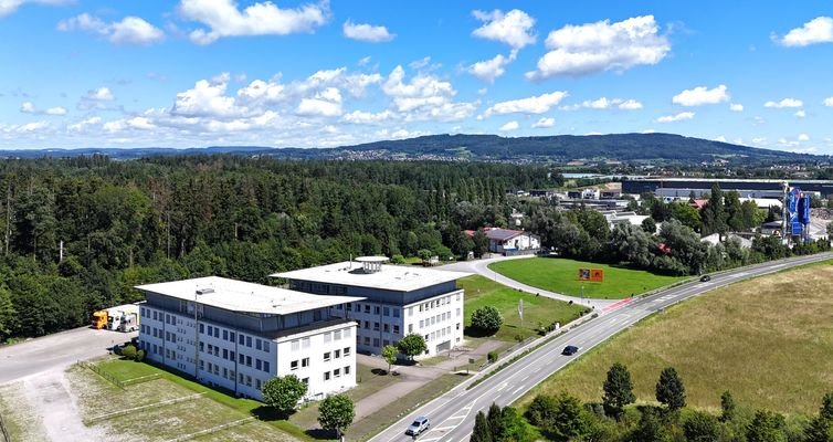 Luftaufnahme Büropark