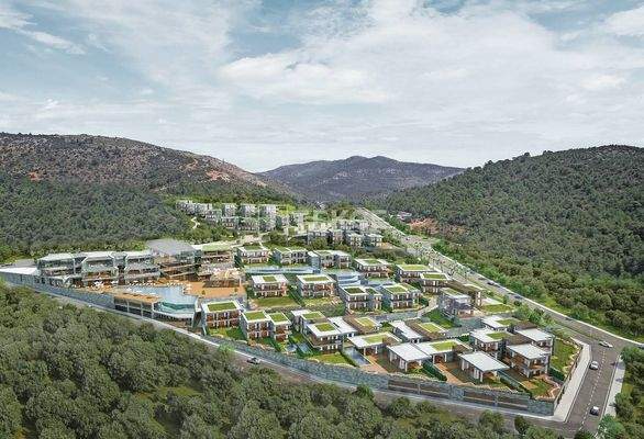 Detached Villas with Smart Home System in Center of Bodrum