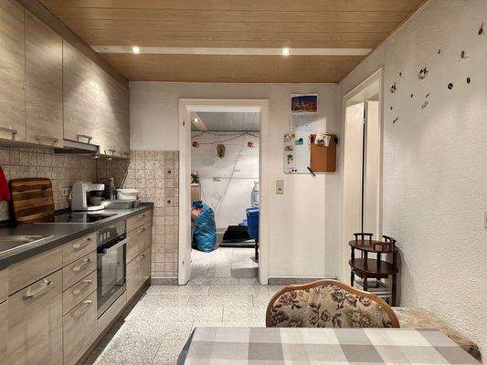 Einbauküche im Souterrain - Einliegerwohnung